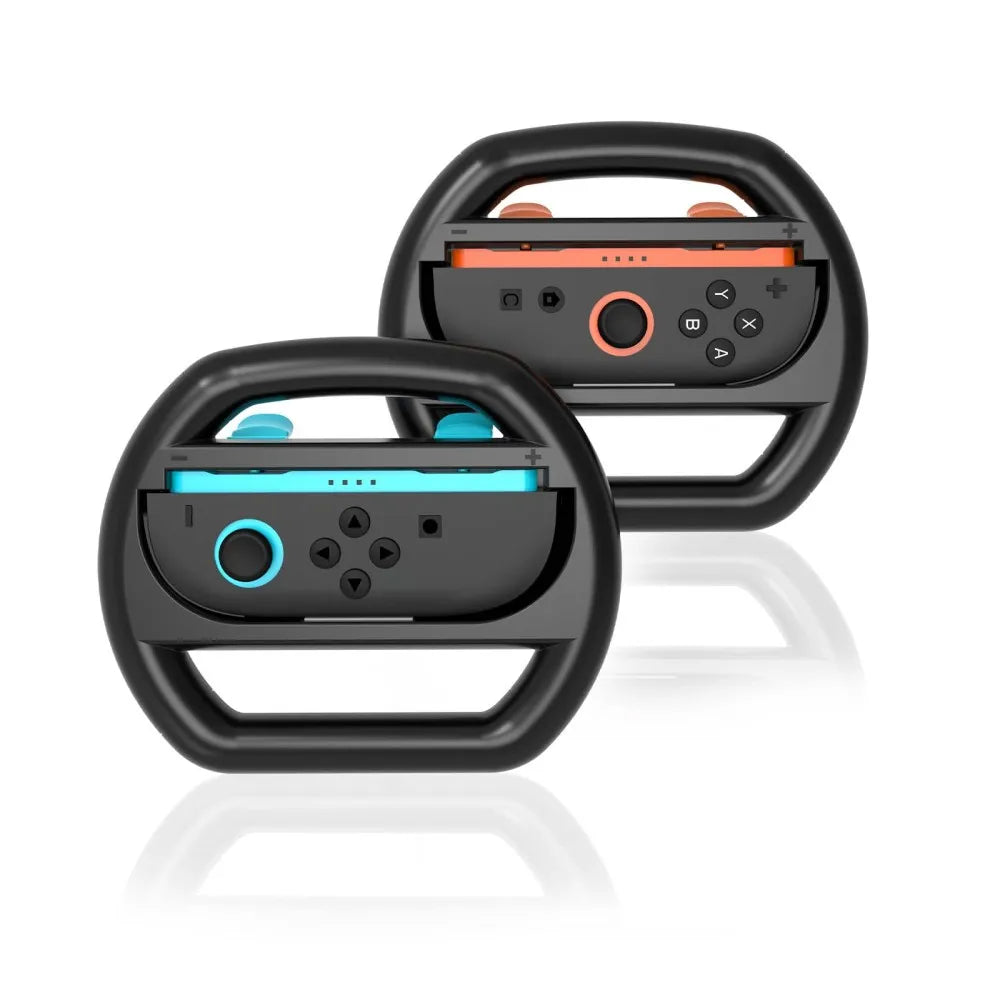2PCS/Set Racing Steering Wheels For Switch 2 Handle Stand Holder Racing Game Wheel For Switch 2 Gaming Accessories Peaceful Pleasures Health and Wellness