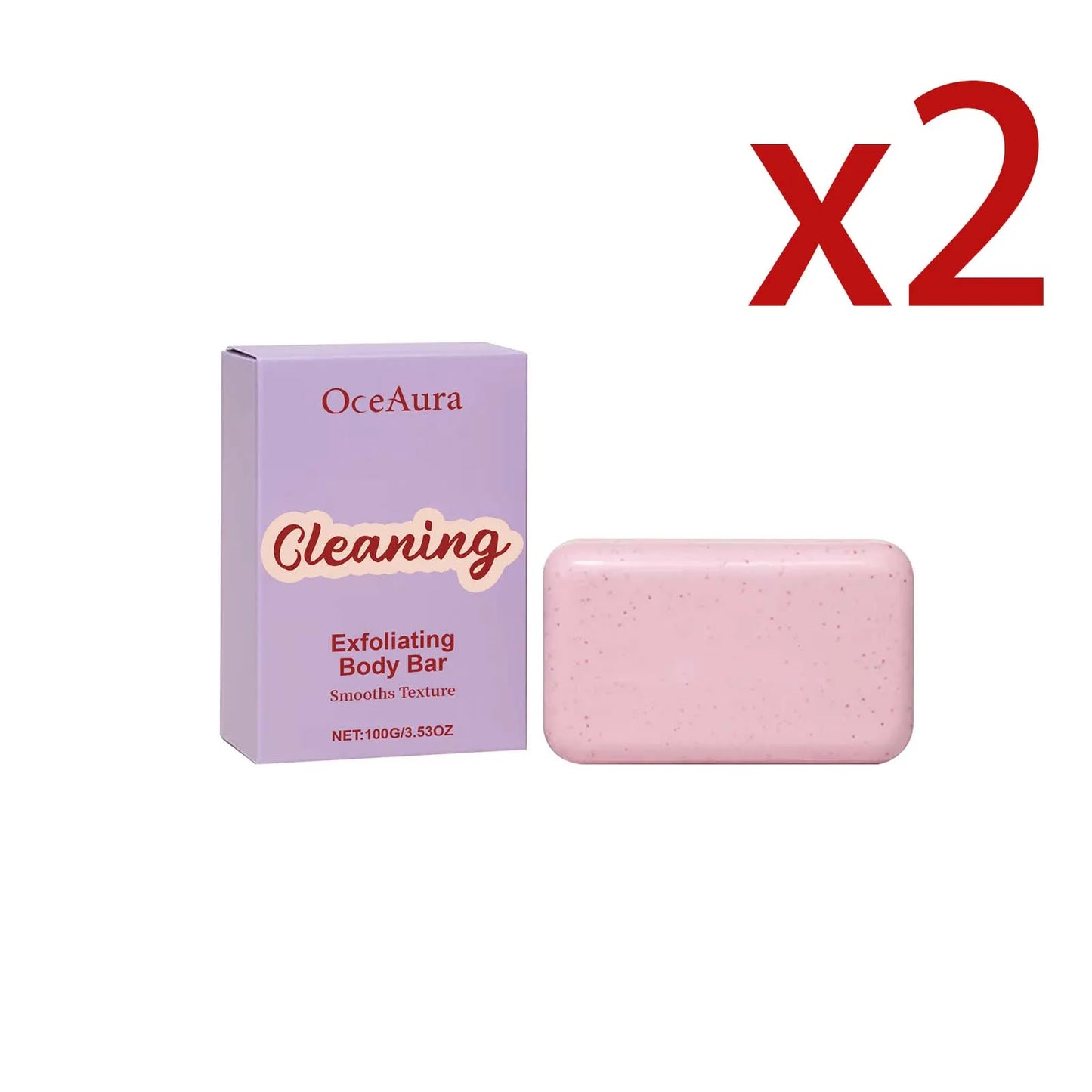OceAura Honey Body Soap – Exfoliating & Moisturizing Bar 100g