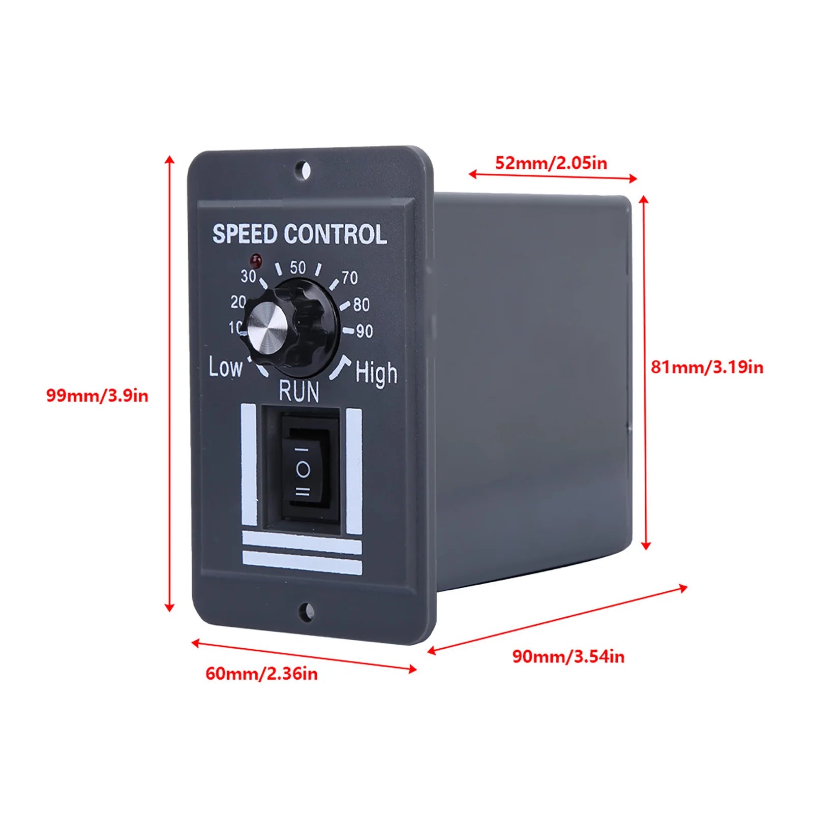 12-60V 40A PWM Brush Motor Speed Controller CW CCW Reversible Motor Speed Controller Speed Controller Peaceful Pleasures Health and Wellness
