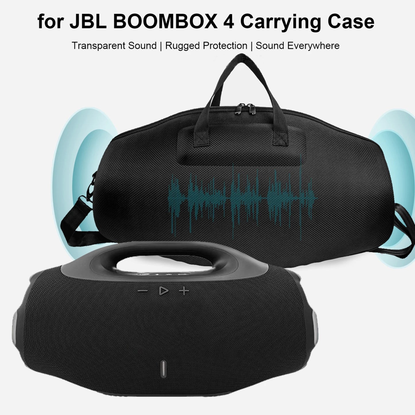 Hard EVA Case for JBL Boombox 4 – Waterproof Carrying Bag