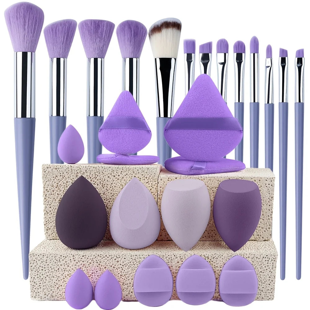 VANDER LIFE 8–29Pcs Professional Makeup Brush Set | Travel Kit