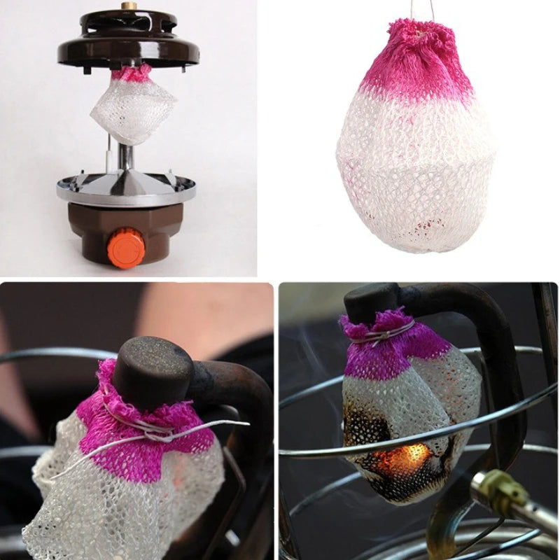 Gas Lantern Mantles 3-Pack | Durable Replacement Lamp Mantles Lantern Replacement Mantles Peaceful Pleasures Health and Wellness