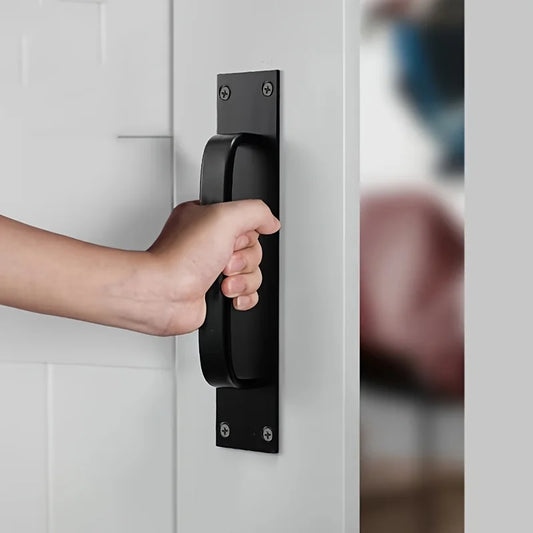 Aluminum Alloy Door Handle Window Cabinet Balcony Sliding Door Pull with Srews Pull Closet Furniture Hardware Home Improvement Peaceful Pleasures Health and Wellness