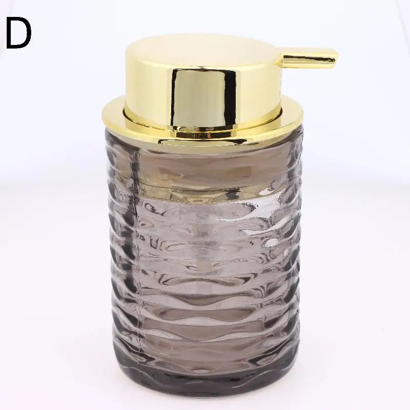 250ml Glass Foaming Soap Dispenser | Countertop Bathroom Decor