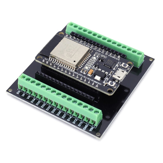 for ESP32 Expansion Board Compatible with ESP32 WiFi Bluetooth Development Board NodeMCU-32S Lua 30Pin GPIO Expansion Board Peaceful Pleasures Health and Wellness