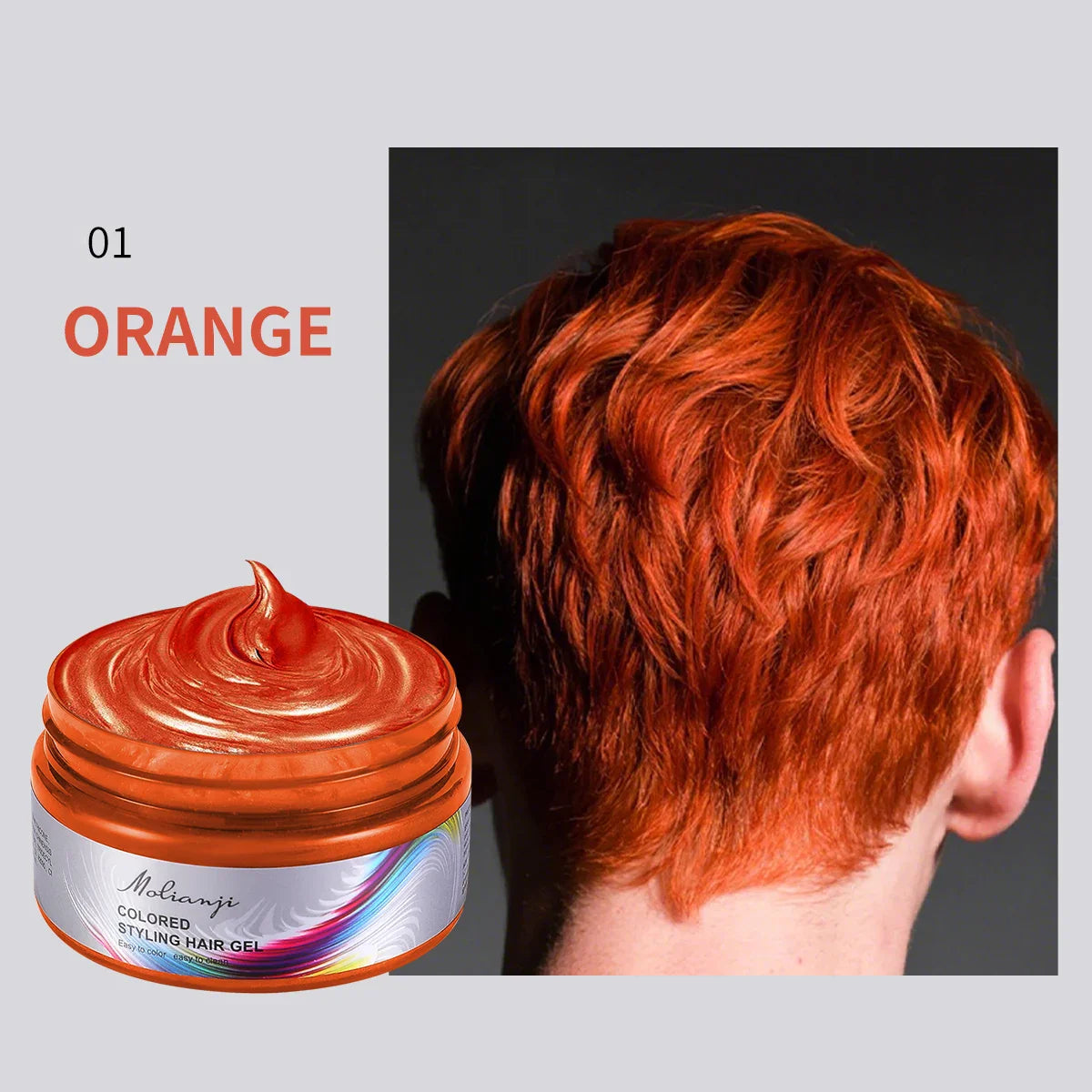 Hair Color Wax – Long-Lasting Styling Dye for Men & Women