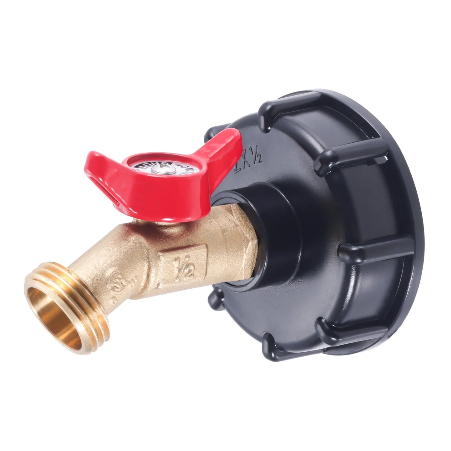 IBC Tote Adapter 2" Coarse Thread | Lead-Free Brass Garden Hose