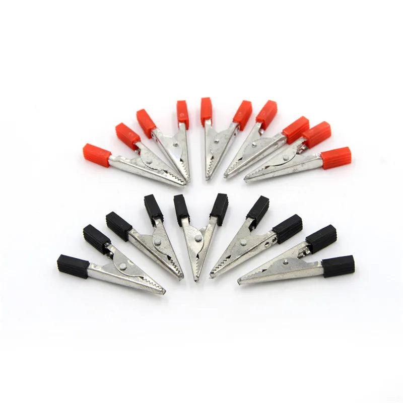 100A Insulated Alligator Clips – Car Battery Clamp Set (2pcs)