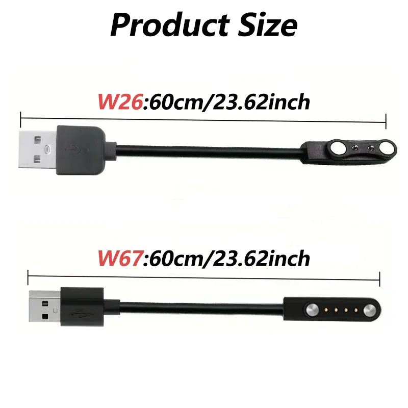 Universal Magnetic USB Charging Cable – Smartwatch & Devices Peaceful Pleasures Health and Wellness