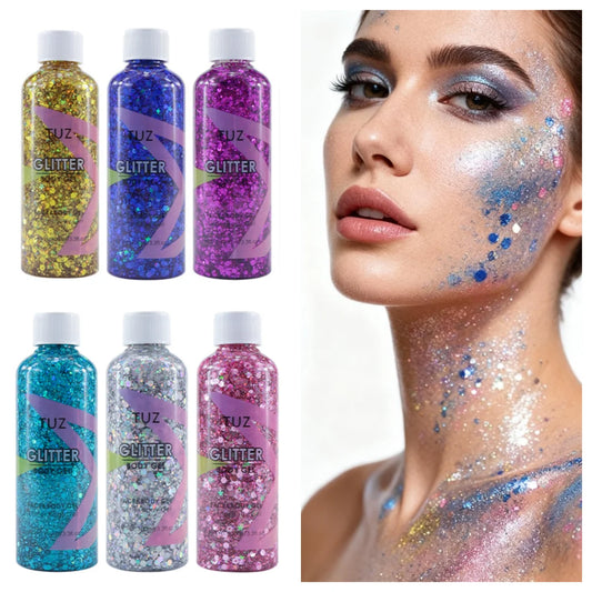 Multi-Use Waterproof Glitter Gel for Body Face Hair Peaceful Pleasures Health and Wellness