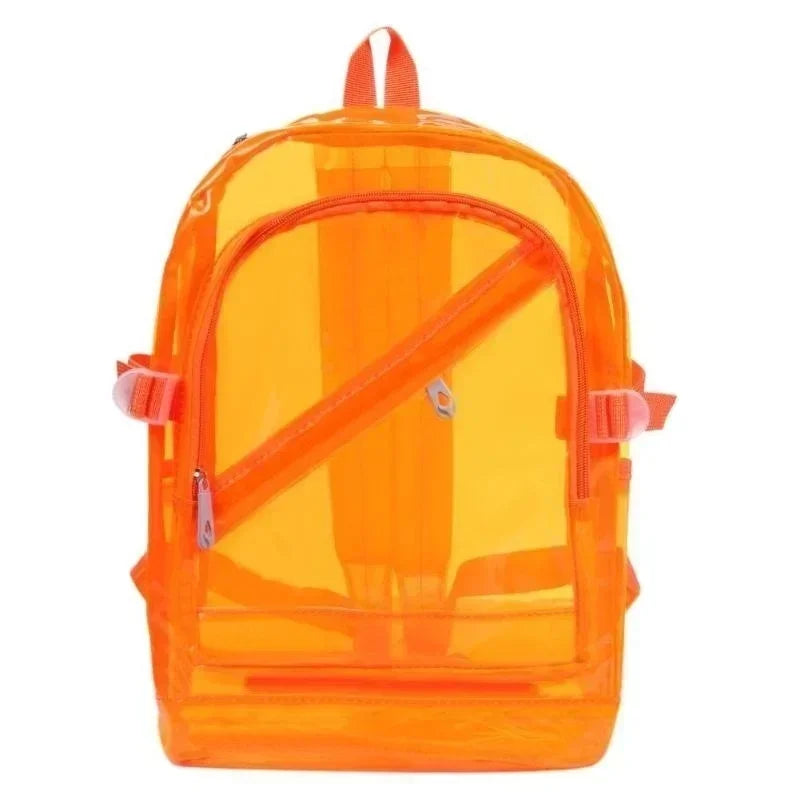 Fashionable Waterproof PVC Transparent Backpack Clear Plastic Mini