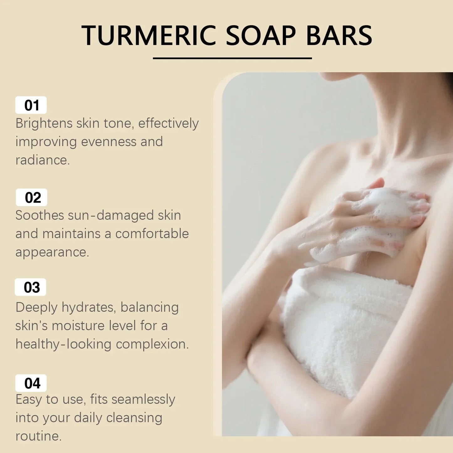 OceAura Turmeric Purifying & Nourishing Body Soap