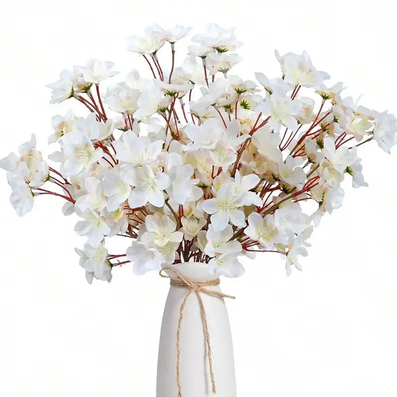 Silk Peach Blossom Artificial Flowers – Wedding & Home Décor