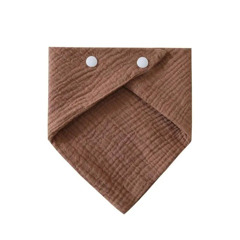 4-Layer Cotton Baby Burp Cloth & Drool Bib | Newborn 0–1Y