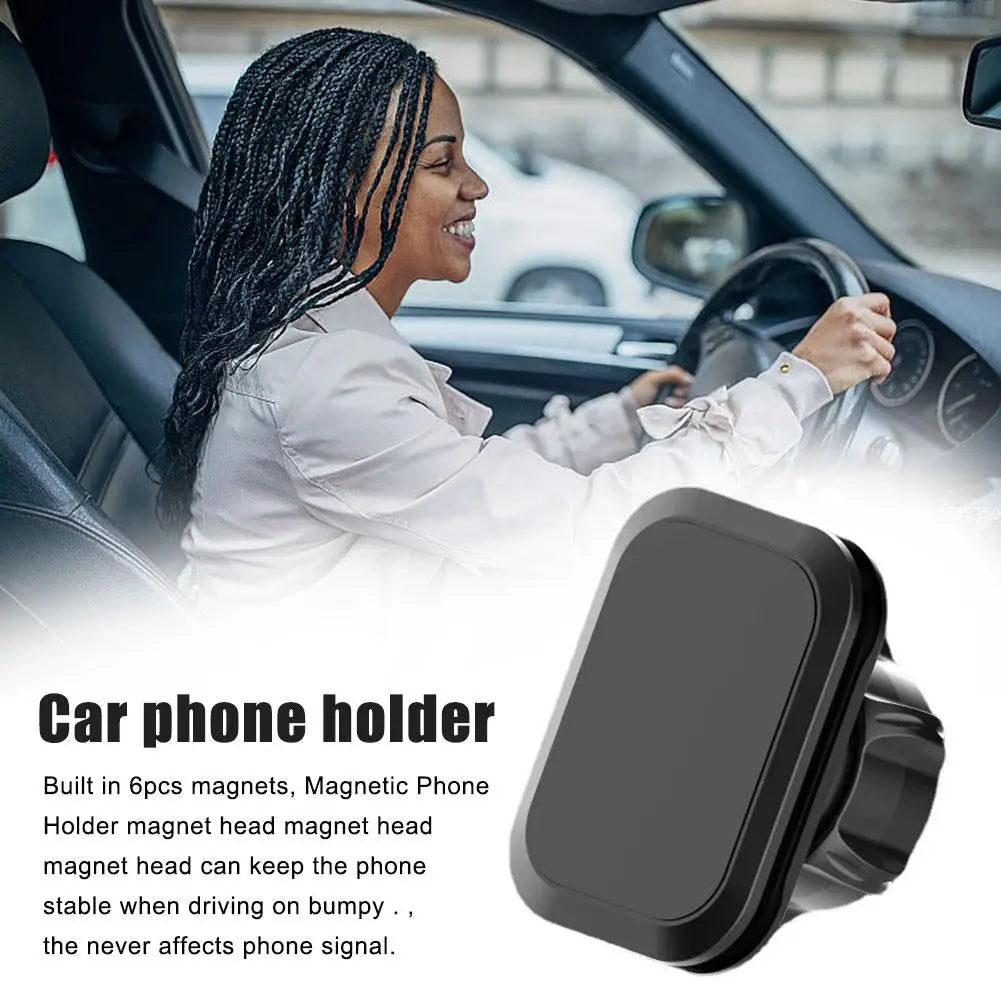 17mm Ball Head Magnetic Car Phone Holder GPS Support Smart Phone Bracket For Iphone15/14 13 Phone Holder Peaceful Pleasures Health and Wellness