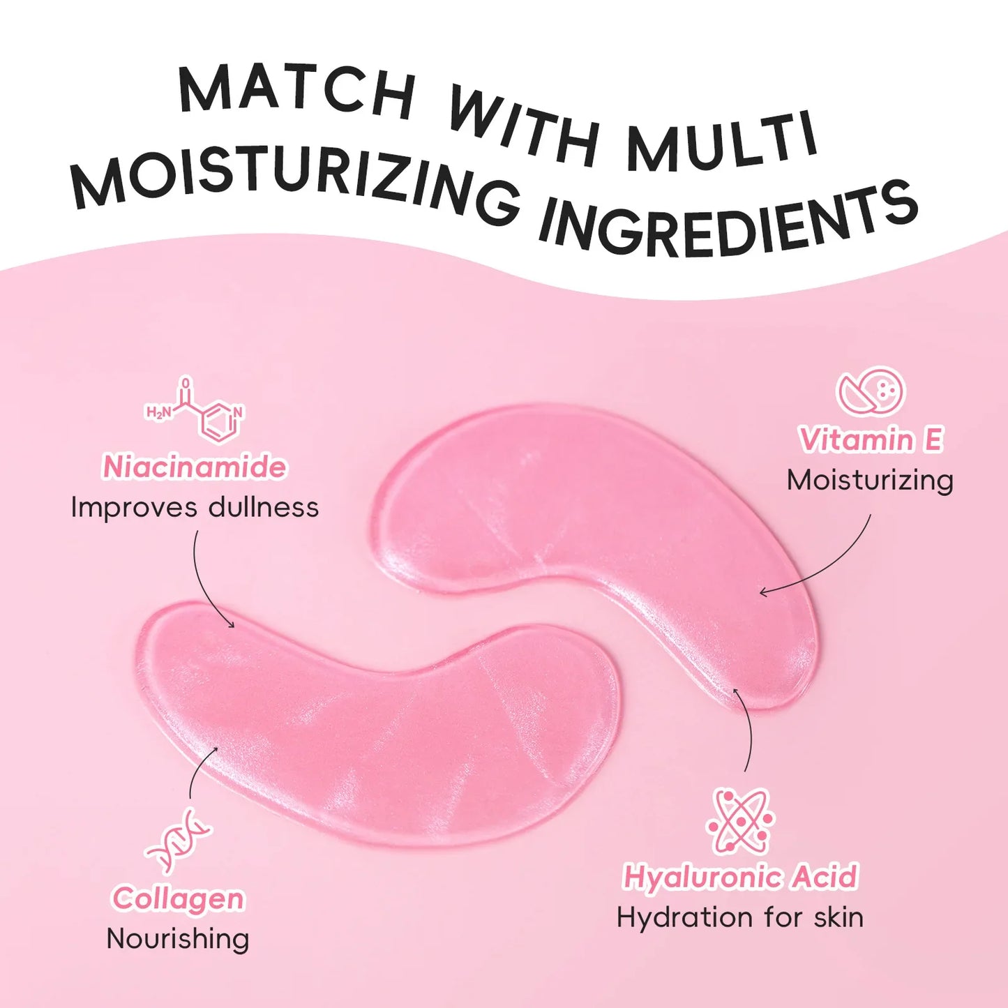 LAIKOU Sakura Eye Mask – Firming Hydrating Under Eye Patches