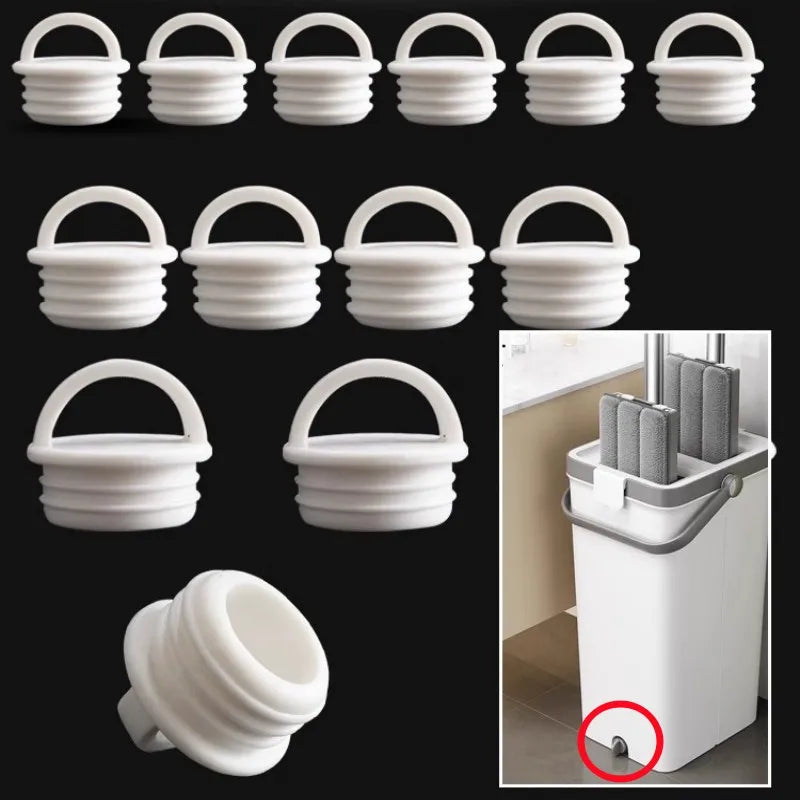 2-Pack Silicone Mop Bucket Drain Stopper – Round Scupper Plug