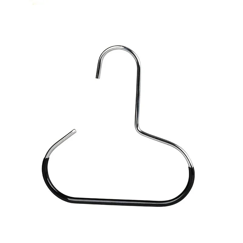 Storage Artifact Hook Hanger Suitable for Hats Tie Scarves Bags Multifunctional Display Stand Strong Load Support No Deformation Peaceful Pleasures Health and Wellness 1piece Black