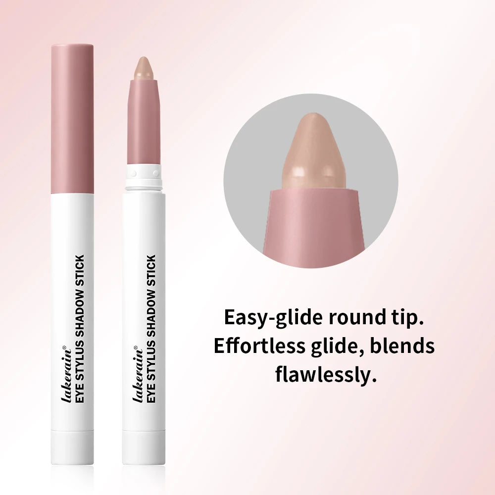 Eye Stylus Shadow Stick Long Lasting Makeup Effect Waterproof Sweat Resistant Circular Design Matte Pearl Tones Eye Shadow Pen Peaceful Pleasures Health and Wellness
