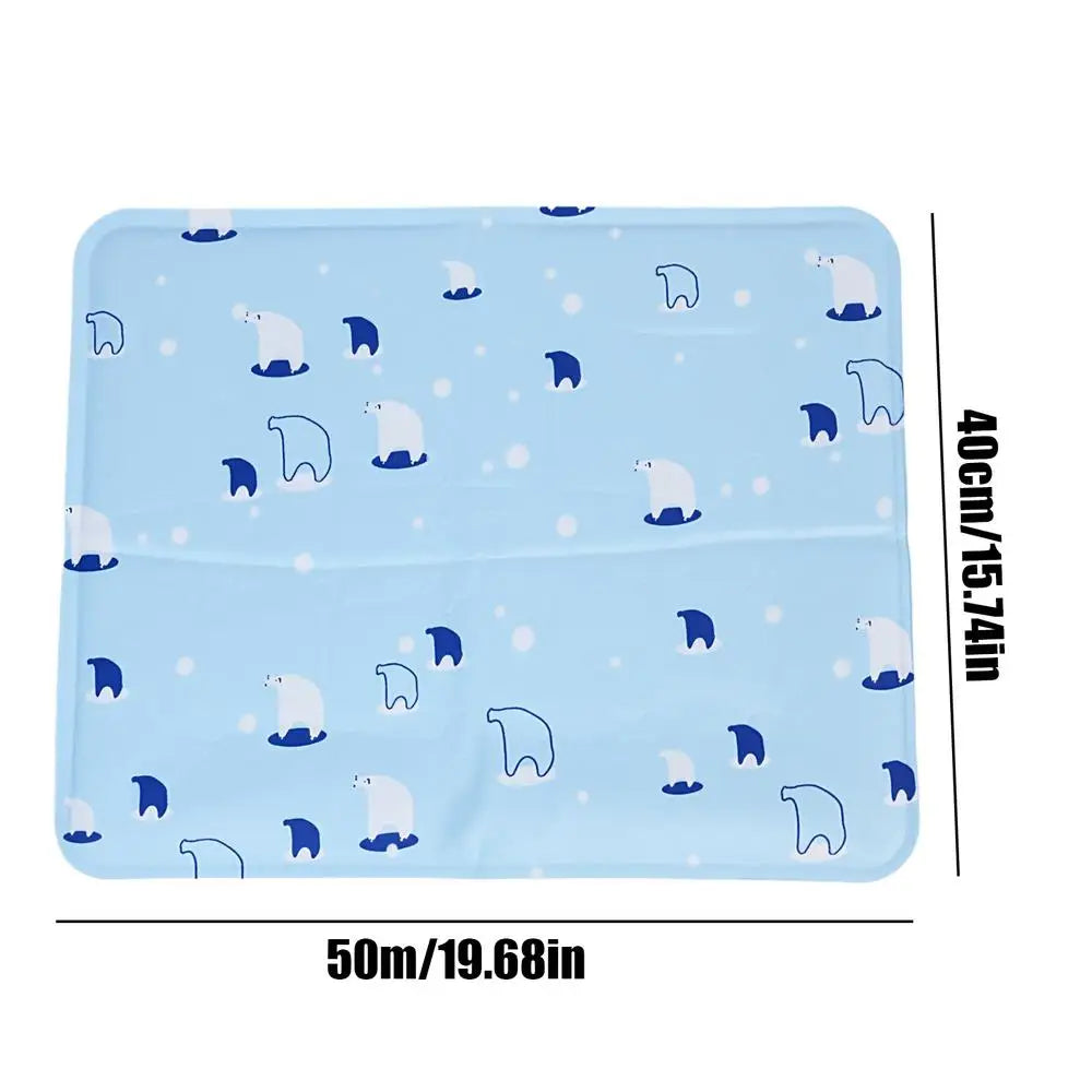 Cooling Gel Pet Mat for Dogs & Cats | Self-Cooling Summer Pad