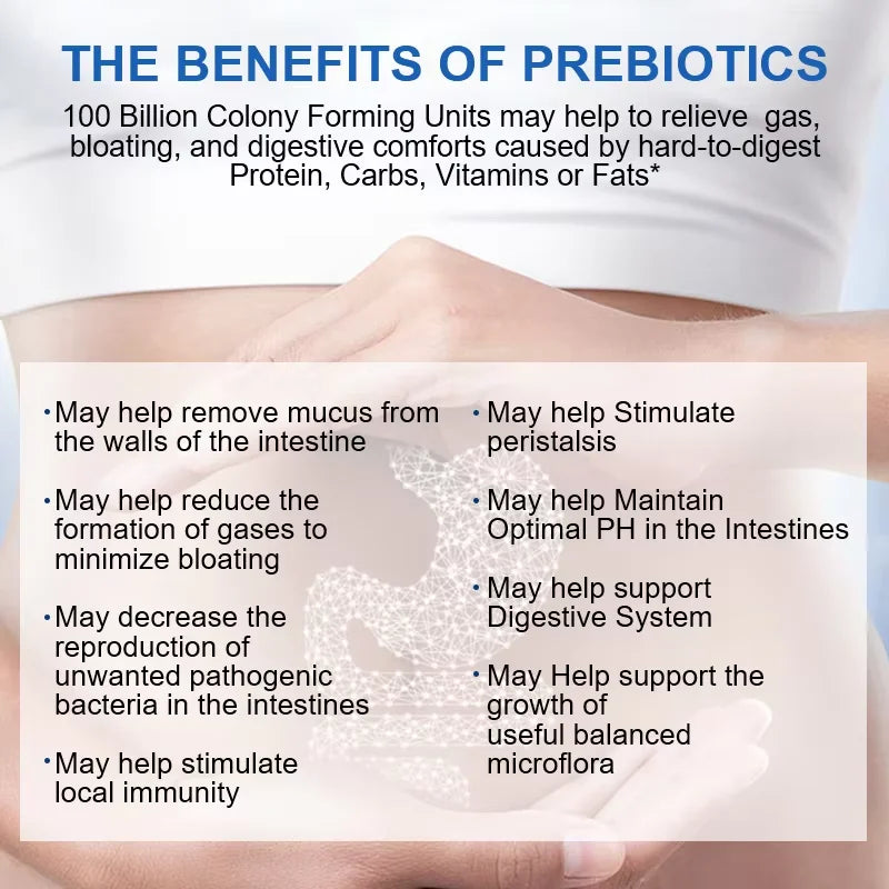 Probiotic Capsules – Digestive, Immune & Gut Health 120ct Peaceful Pleasures Health and Wellness