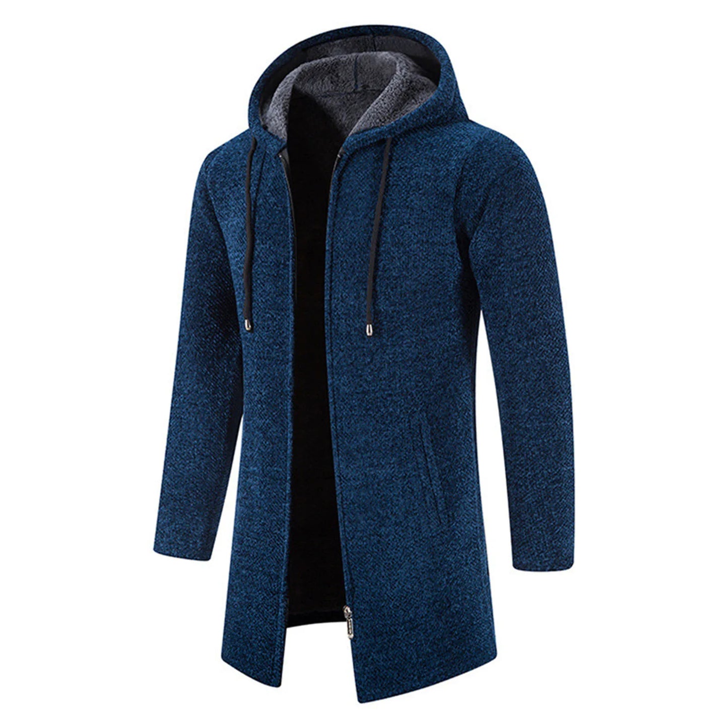 Men Casual Winter Jacket with Adjustable Drawstring and Pocket Design for Winter Shopping Dating Party Peaceful Pleasures Health and Wellness