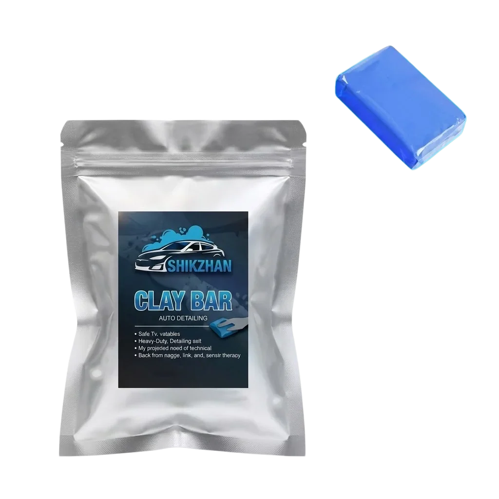 Car Wash Mitt & Clay Bar Detailing Kit – Scratch-Free