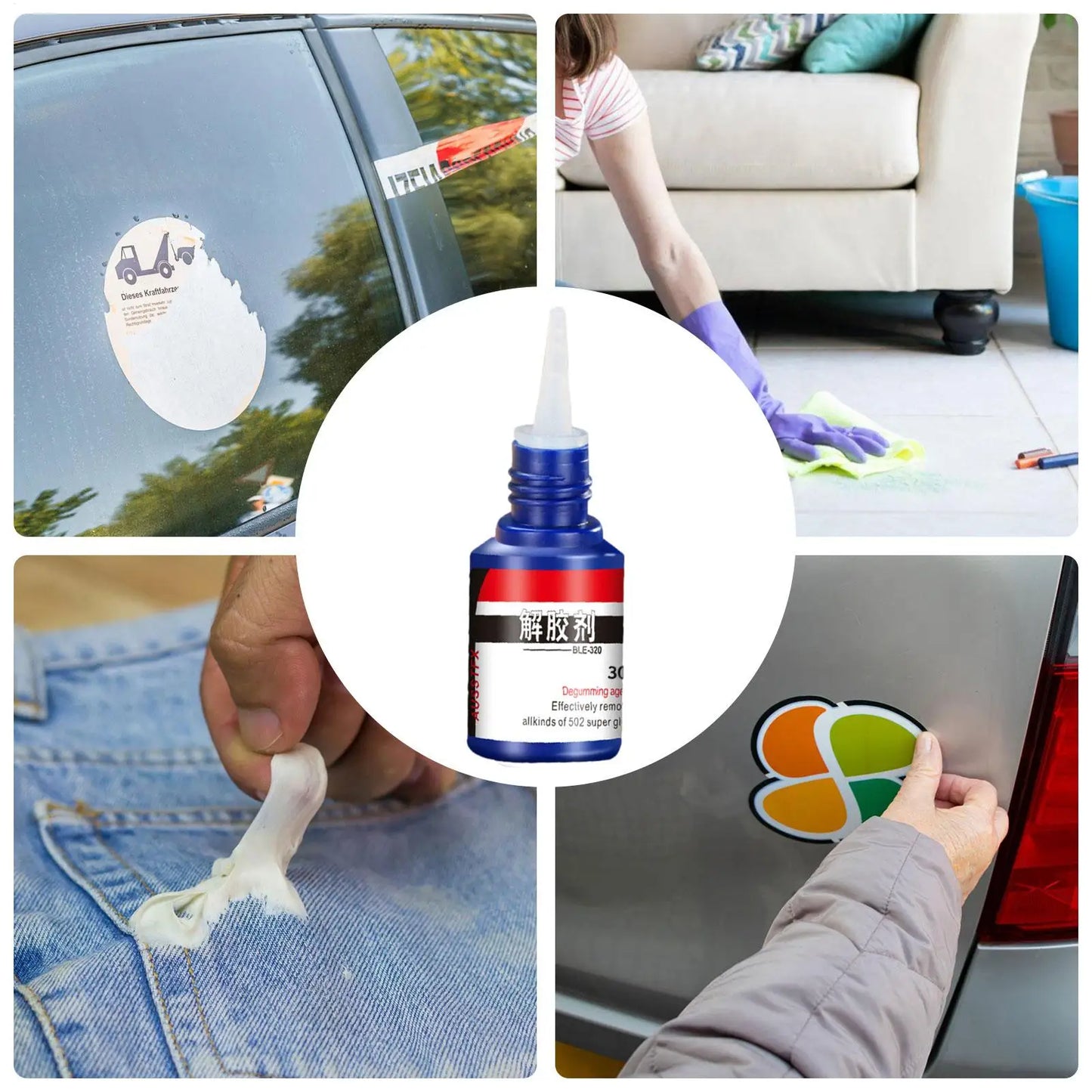 Super Glue Debonder Gel Adhesive Remover – 30g Bottle