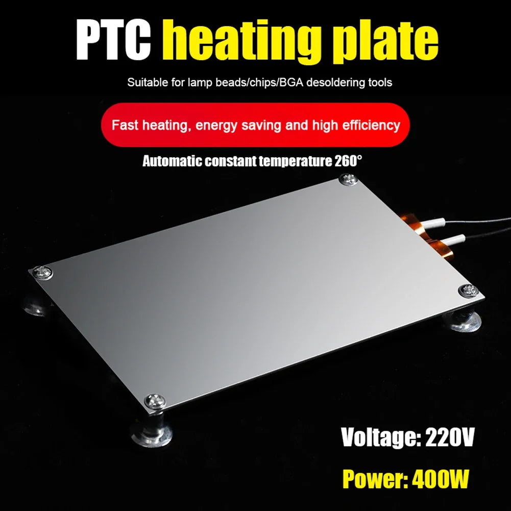 400W PTC Heating Plate – BGA Solder Ball Split Station Tool Peaceful Pleasures Health and Wellness