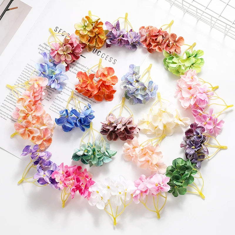 10 Silk Rose Artificial Flower Heads 8cm – Wedding & Home Décor
