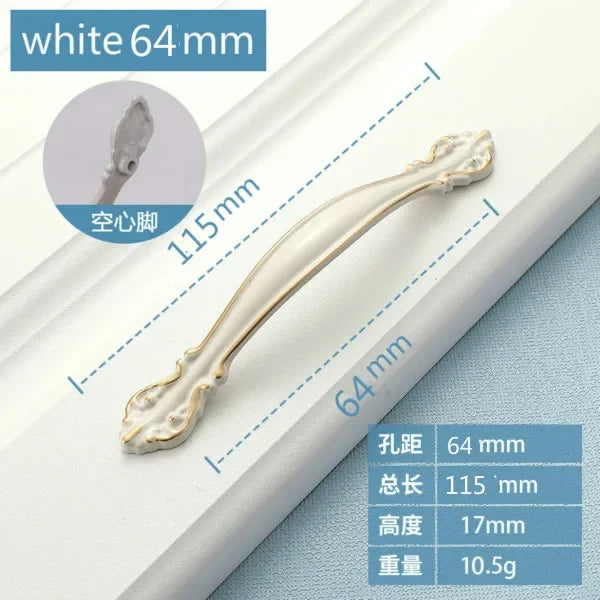 Zinc Alloy Cabinet Handles – European Drawer Pulls