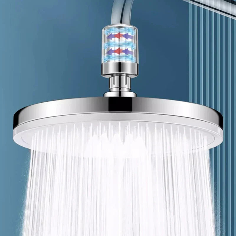 6-Mode High Pressure Rainfall Shower Head with Filter – Chrome