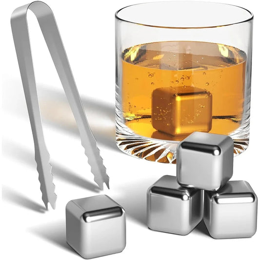 Reusable 304 Stainless Steel Ice Cubes – No Dilution Cooling Reusable Ice Cubes Oasis Select 4