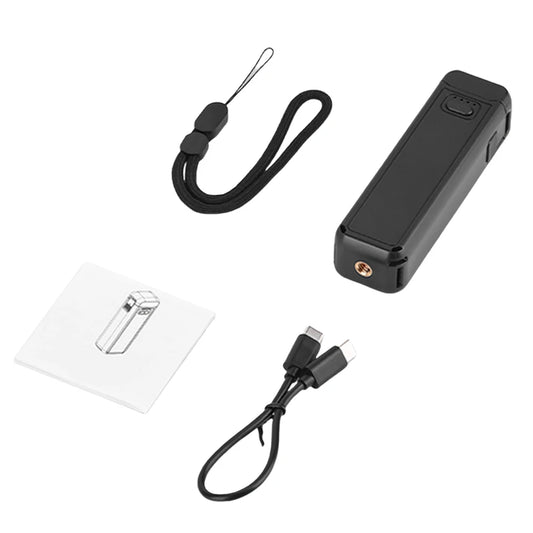 PO3050 For DJI Pocket 3 Battery Life Controller 10W 5000mAh Handheld Fast Charging Charger Extension Rod For DJI Pocket 3 Camera Peaceful Pleasures Health and Wellness Black
