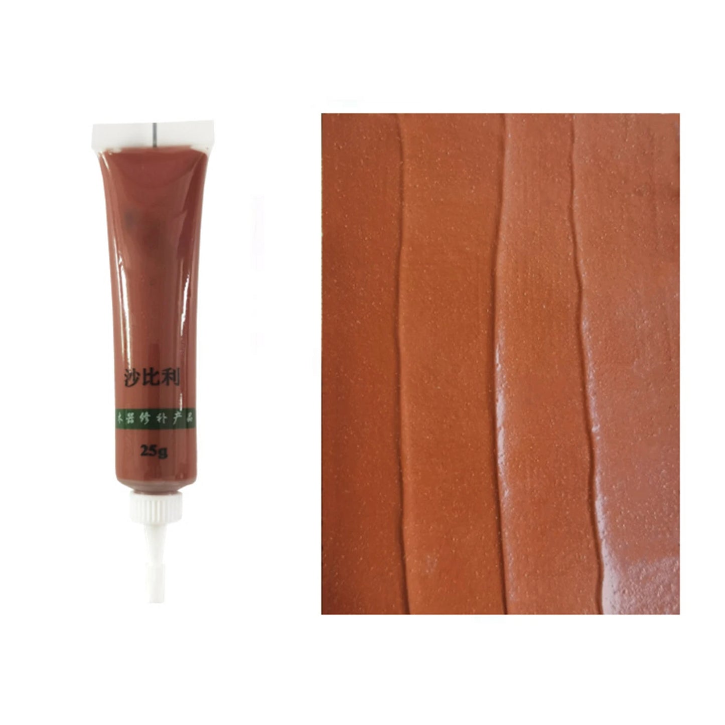 25g Wood Furniture Repair Fillers,Repairing Paste For Furniture,Hardwood Floor Repairing Kit,Floor Discoloration Repairing Paste Peaceful Pleasures Health and Wellness Sapele