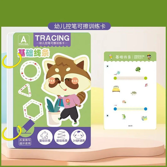 Toddler Pen Control Training Workbook Baby Magical Tracing Practice Peaceful Pleasures Health and Wellness