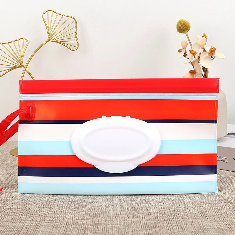 EVA Baby Wet Wipes Bag | Portable Refillable Stroller Holder