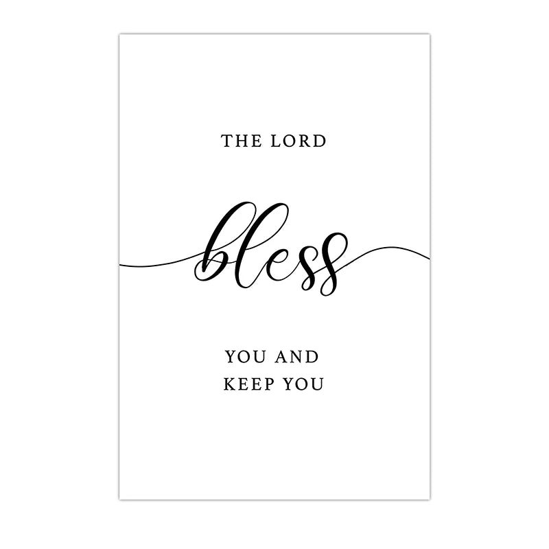 Christian Bible Verse Wall Art, Nordic Scripture Canvas Painting, Minimalist Poster Print for Office Bedroom Living Room Decor Peaceful Pleasures Health and Wellness 02 50x70cm NoFrame China Mainland