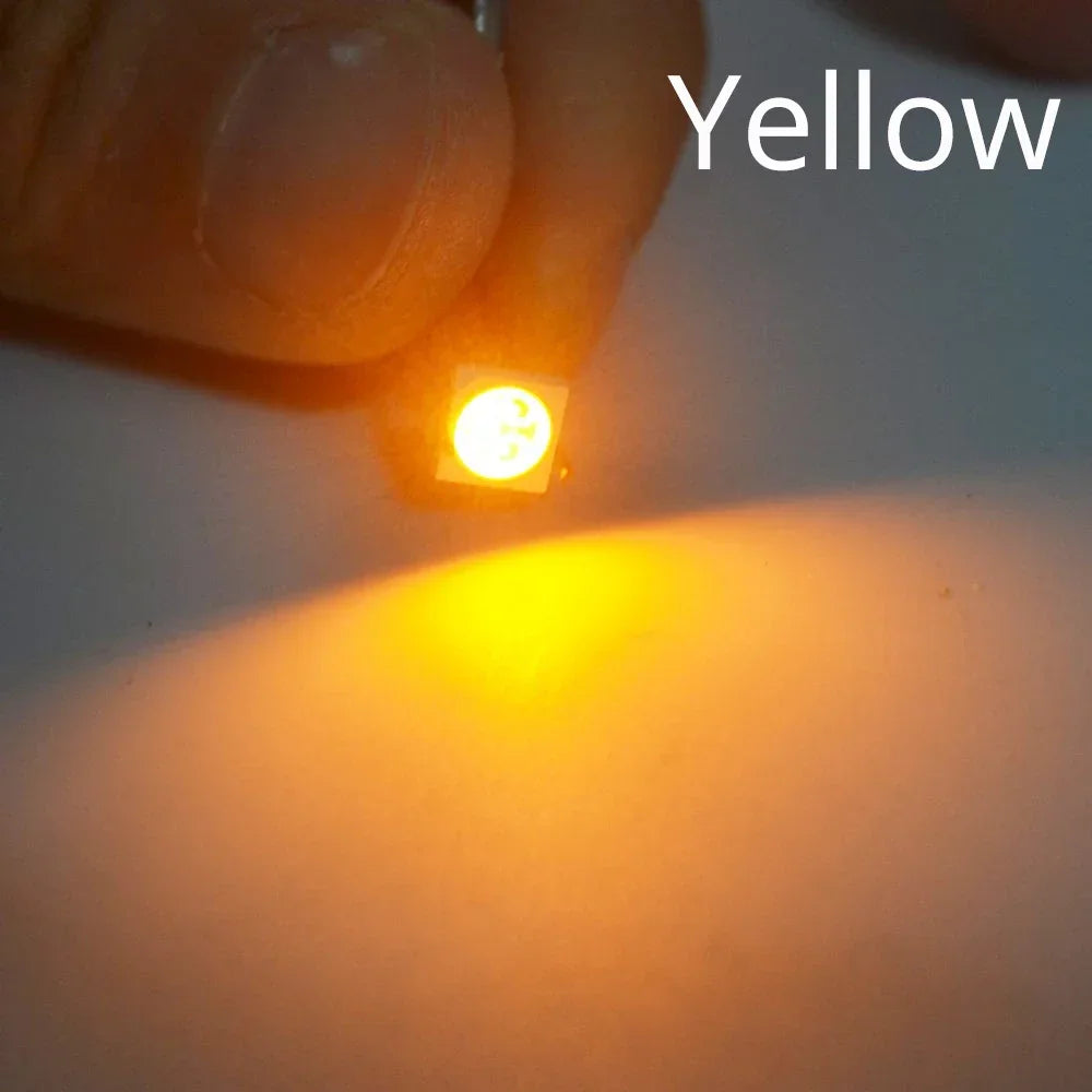 100pcs 1210 SMD LED Chips PLCC-2 Ultra Bright DIY Decoration