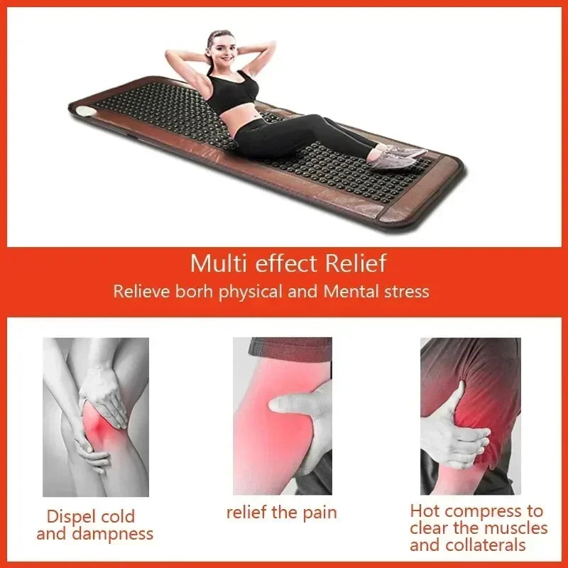 Electric Jade Tourmaline Heating Mat | Far Infrared Massage Pad