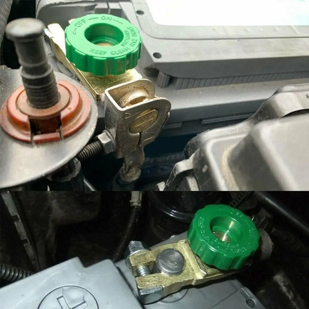 Car Battery Power Off Protection Switch Battery Disconnect Quick Cut-off Disconnect Isolator Switch Car Power-off Switch Peaceful Pleasures Health and Wellness