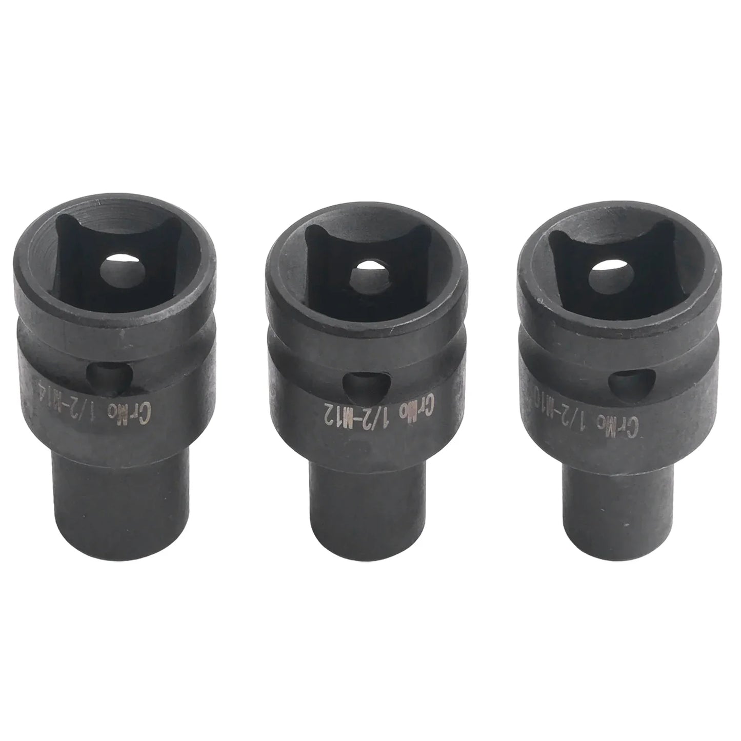 5-Piece Square Tap Socket Set 1/2" Drive | 6–14mm Thread Taps