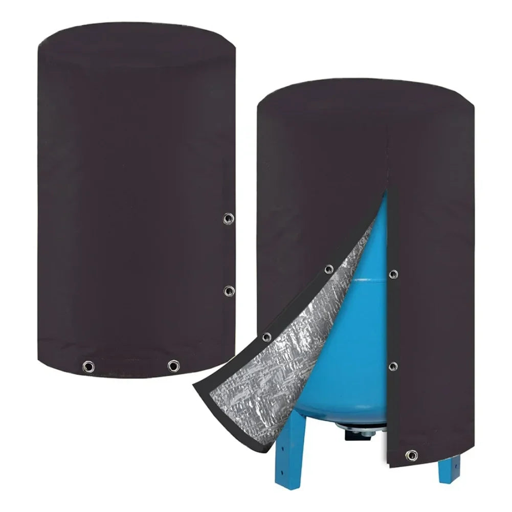 Round Insulated Pressure Tank Cover 24x34" | Weatherproof Well Cover
