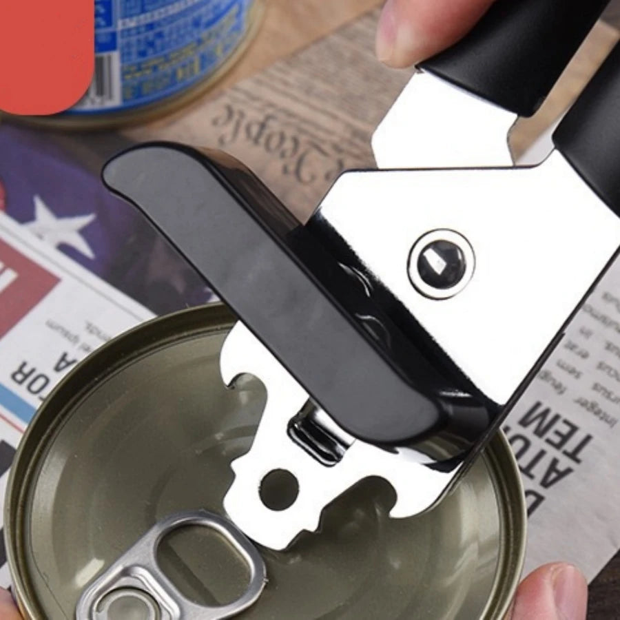 Stainless Steel Manual Can Opener & Bottle Opener | Kitchen Tool