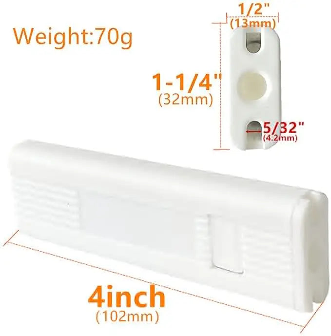 Cord Weight Spare 2pcs for Vertical Blind, Roller Blinds Window Shutter White Plastic Safety Handle Tensioner Device Blinds Acce Peaceful Pleasures Health and Wellness