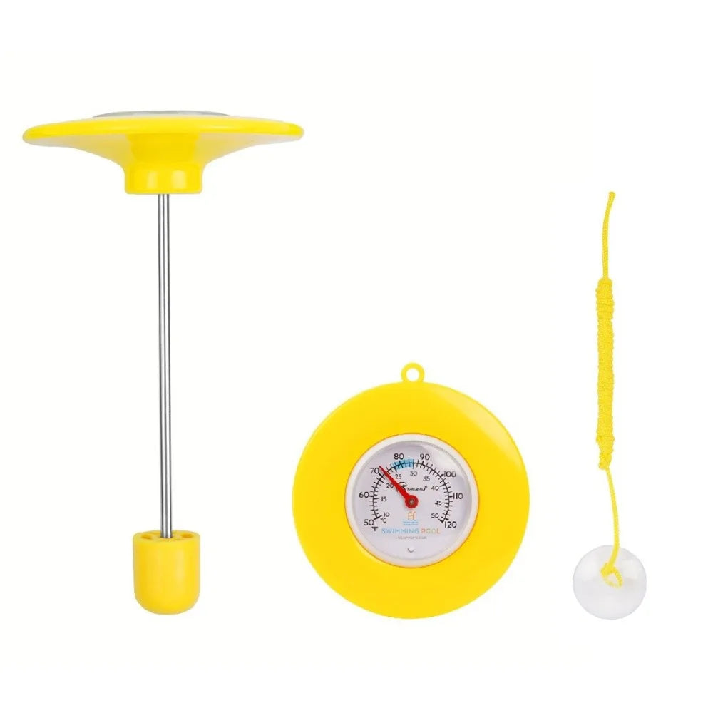 Floating Pool Thermometer – Waterproof Mechanical Water Gauge