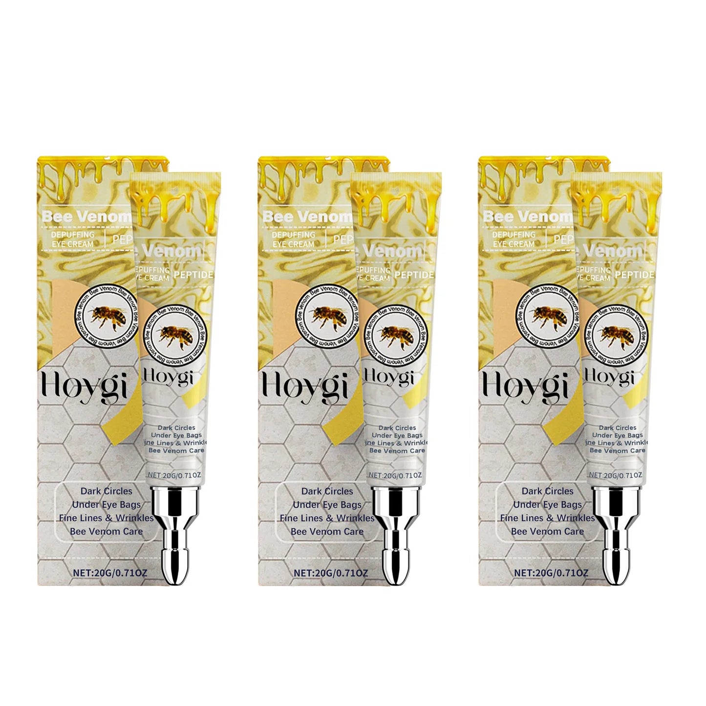 Bee Venom Eye Cream – Depuff, Firm & Fade Dark Circles