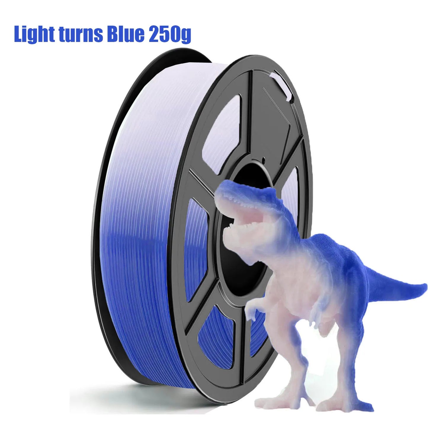 UV & Temp Color-Changing PLA Filament ±0.02mm | FDM 3D Printer