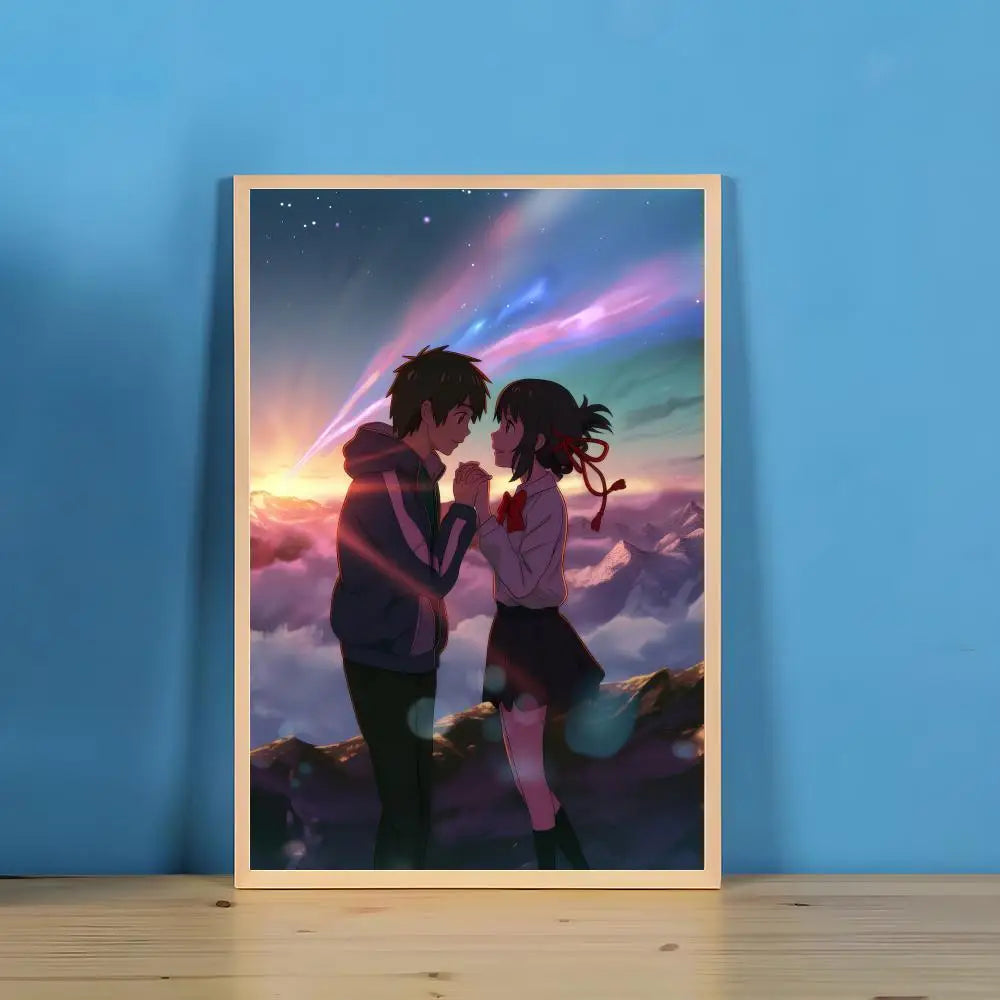 Your Name Anime Canvas Wall Art Poster | Unframed Print