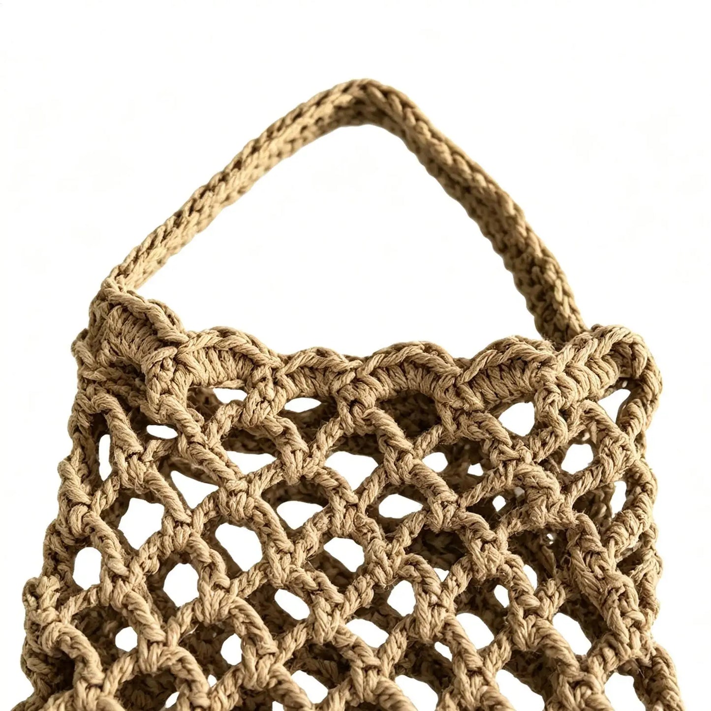 Boho Hand-Woven Wall-Mounted Basket | Fruit & Veggie Organizer